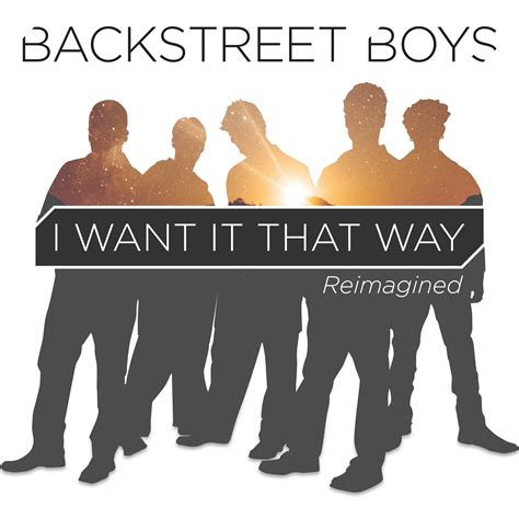 i want it that way backstreet boys.